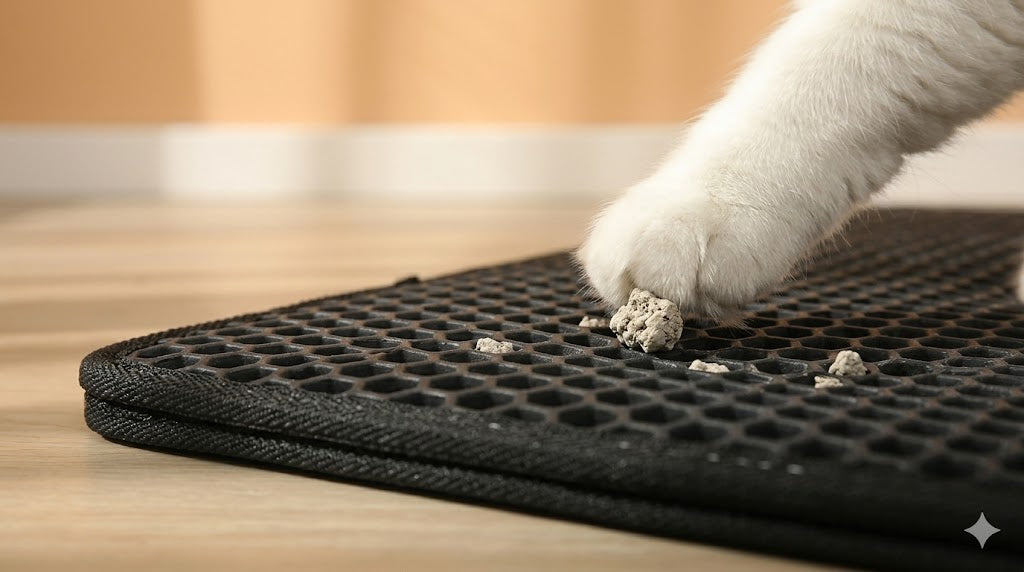TAPETE PARA ARENA GATOS