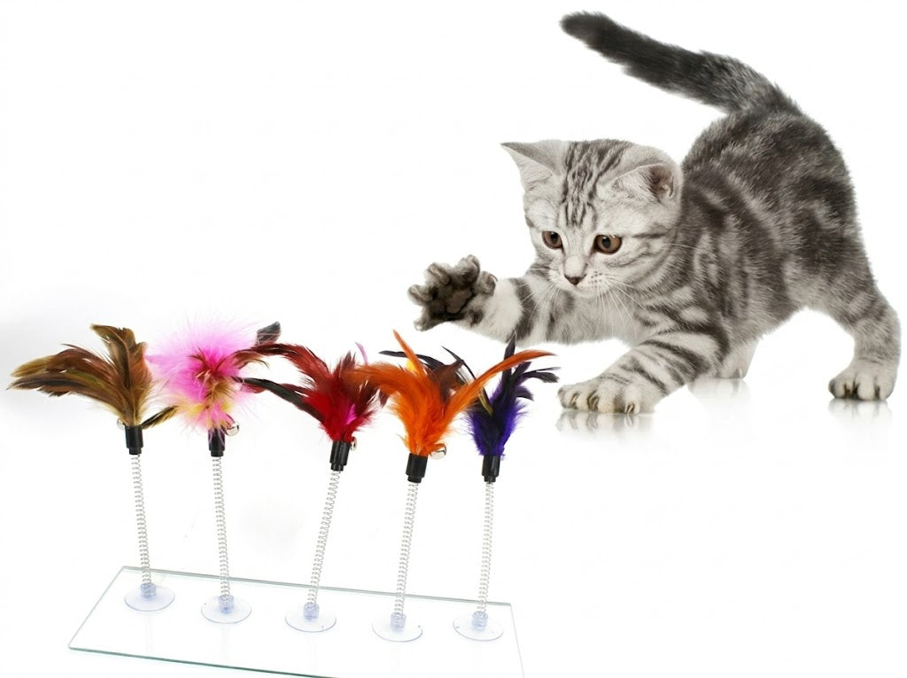 JUGUETE PARA GATOS PLUMA