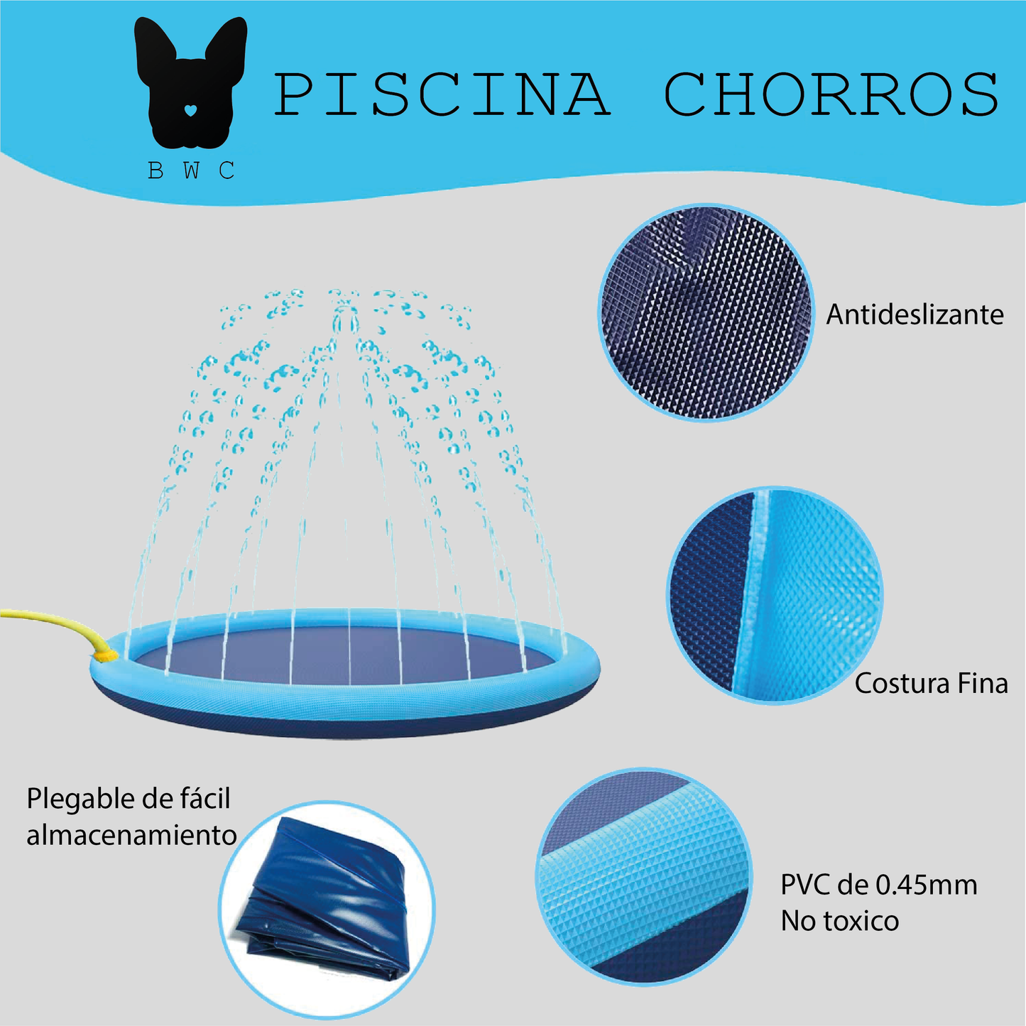 PISCINA CHORROS